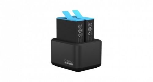 GoPro HERO10 / HERO9 Black Dual Battery Charger + Spare Battery