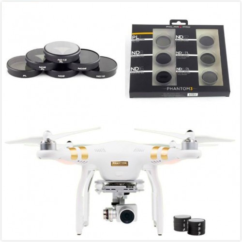 PolarPro DJI Phantom3/4 Professional Filter 6-Pack