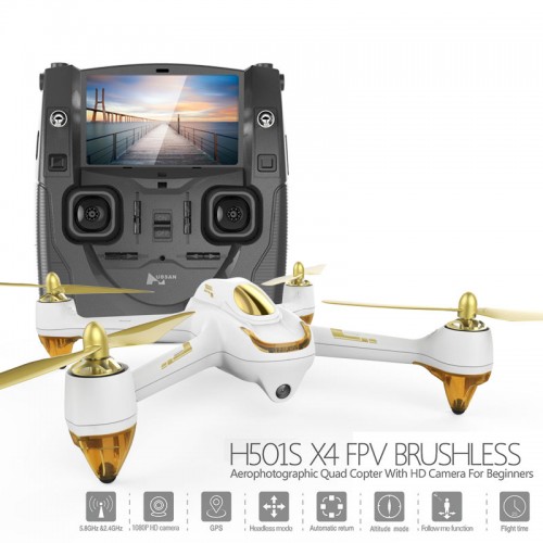 Hubsan H501S (附全高清cam, GPS及5.8G圖傳) *國際版 (全世界通用)*