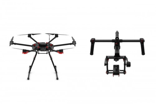 DJI Matrice 600 + Ronin-MX